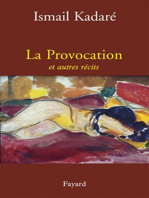 cover image of La Provocation et autres récits